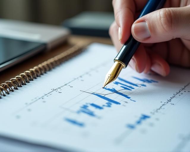 Estrategia empresarial y caligrafía de precisión